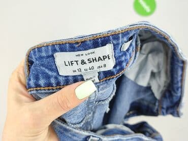 dżinsy push up z wysoką talią: New Look, Джинси жіночі, розмір L — 5