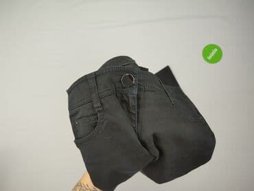 hm krótkie spodenki czarne: H&M, Spodnie materiałowe damskie, rozmiar M — 6