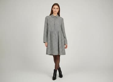 kozaki i sukienka: Sukienka damska, rozmiar M — 6