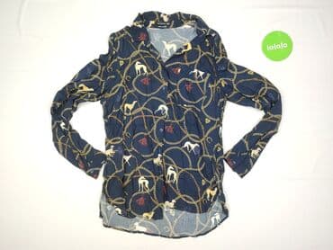 granatowe bluzki: Reserved, Bluzka damska, rozmiar M — 2