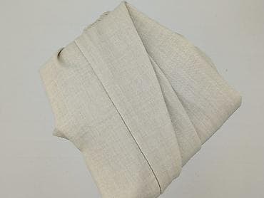 getex spodnie: Damskie spodnie z szeroką nogawką, beżowe, z elastyczną marszczoną — 5