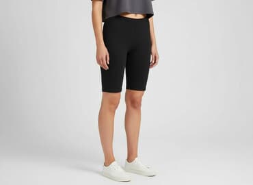 legginsy bawełniane krótkie damskie: Legginsy Krótkie damskie, rozmiar S — 1