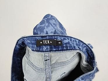 jeans wide: TEX, Jeansy damskie, rozmiar S — 4