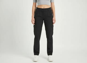 sinsay plus size spodnie: Sinsay, Spodnie materiałowe damskie, rozmiar L — 1