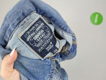 kominiarka dla dzieci 5 10 15: Dziecięca kurtka jeansowa, 13 lat, 152-158 cm, stan - Bardzo dobry — 4