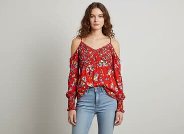 bluzki z jednorozcem: RAINBOW, Bluzka damska, rozmiar XS — 7