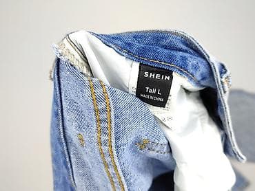 jeansy ecru: Shein, Jeansy damskie, rozmiar L — 4