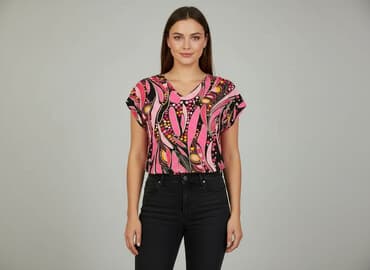 koszulka barcelony z napisem: Bluzka damska, rozmiar L — 7