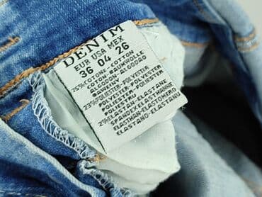 srebrne kombinezony: Denim, Ogrodniczki damskie, rozmiar S — 5