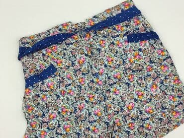 krótkie spodenki z wysokim stanem w paski: Szorty damskie, rozmiar S — 1