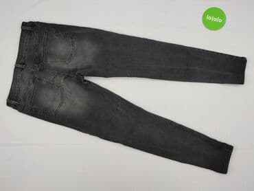 czarne spodnie z dziurami sinsay: Sinsay, Jeans for women, size S — 3