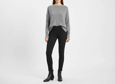 legginsy w prążki hm: H&M, Legginsy Eleganckie damskie, rozmiar S — 7