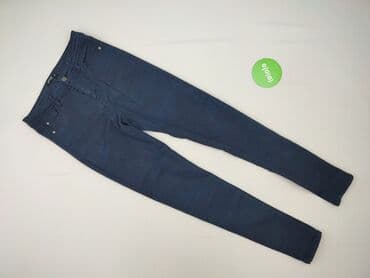 niebieska kurtka reserved: Jeansy damskie, rozmiar M — 3