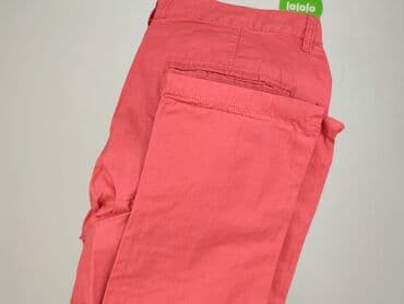 spodnie czerwone w kratę h m: H&M, Material trousers for women, size M — 7