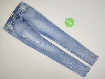 dżinsy z perełkami: Jeansy damskie, rozmiar XL — 2