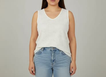 koronkowy top pod marynarkę: Top damski, rozmiar 2XL — 6