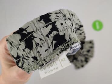 joggery damskie letnie: Infinity Woman, Spodnie materiałowe damskie, rozmiar XL — 4