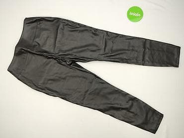 modne duże: Legginsy Ze skóry ekologicznej damskie, rozmiar XL — 3