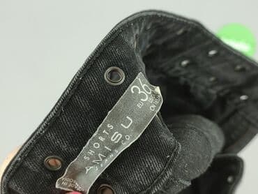 szorty jeansowe damskie szare: Amisu, Szorty damskie, rozmiar S — 4