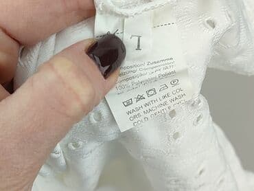 białe gladka bluzki: Bluzka damska, rozmiar L — 4