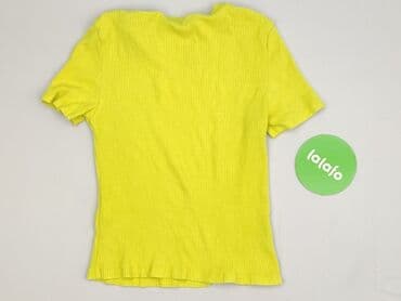 zara koszulka z prążkowanej dzianiny: Zara, T-shirt damski, rozmiar S — 3