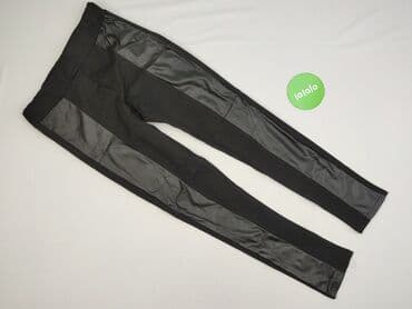 Legginsy: Piazza Italia, Legginsy Ze skóry ekologicznej damskie, rozmiar 4XL — 2