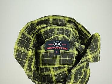 reporter spodnie: Denim, Koszulа dla mężczyzn, rozmiar L — 4