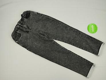 dresy m: Spodnie jeansowe, Sinsay, 12 lat, 152, stan - Bardzo dobry — 2