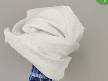 biała bluzka z dekoltem v: Bluzka damska, rozmiar M — 4