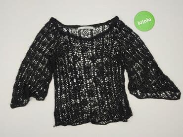 sweter piórkowy na drutach: Bluzka damska, rozmiar S — 2