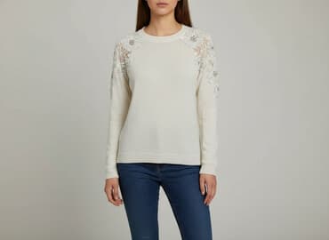 promod swetry: Sweter damski, rozmiar S — 6