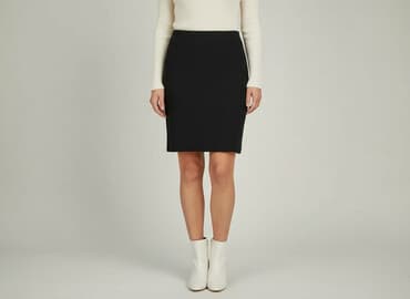 spódnice midi plisowane czarne: Spódnica damska, S — 5