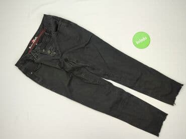 jeansy damskie z kokardkami: Jeansy damskie, rozmiar M — 2