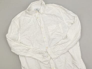 biale bluzki z kolnierzykiem: H&M, Koszulа dla mężczyzn, rozmiar L — 1