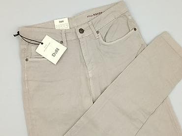 dżinsy haremki: Denim, Spodnie materiałowe damskie, rozmiar S — 1