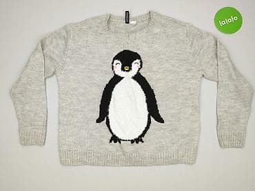 pingwin: H&M Divided, Sweter damski, rozmiar S — 3