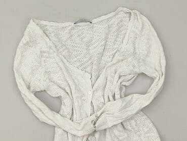 sweter z transparentnymi rękawami: Stradivarius, Kardigan damski, rozmiar M — 1