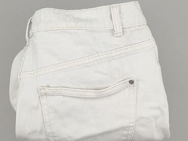 krótkie spodenki damskie wysoki stan: Denim, Szorty damskie, rozmiar M — 5