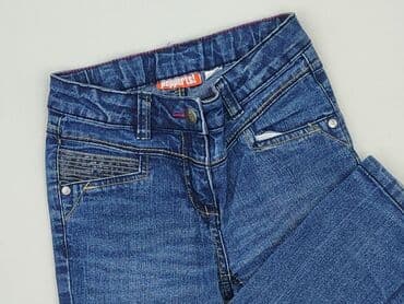 stradivarius spodnie biale: Spodnie jeansowe, Pepperts!, 8 lat, 128, stan - Bardzo dobry — 1