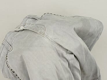 szare szerokie jeansy: Trussardi Jeans, Jeansy damskie, rozmiar S — 7