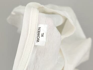 biala koszulka dlugi rekaw: T-shirt damski, rozmiar XL — 4