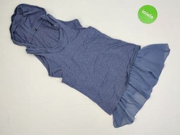 bluzka z krotkim rekawem z kapturem: T-shirt damski, rozmiar S — 3