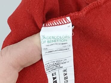 dopasowane koszulki: Blouse, Benetton, 3-4 years, 98-104 cm, condition - Good — 5