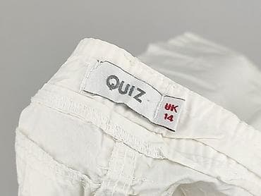 white jeans: Q/S By S.Oliver, Szorty damskie, rozmiar L — 5