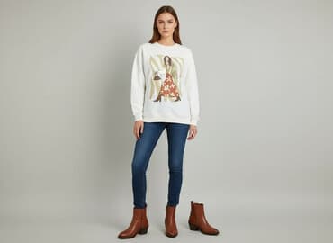 sinsay bluzy oversize: Sinsay, Women`s sweatshirt, size L — 1