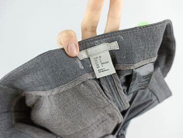spodnie dresowe nike bez ściągaczy: H&M, Material trousers for women, size 2XS (EU 32) — 5