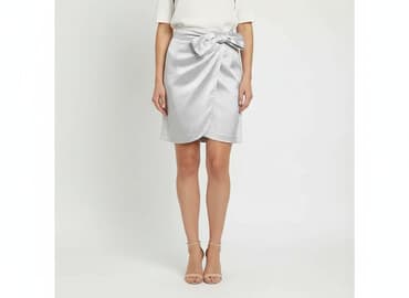 plisowane spódnice srebrne: Reserved, Spódnica damska, rozmiar S — 6