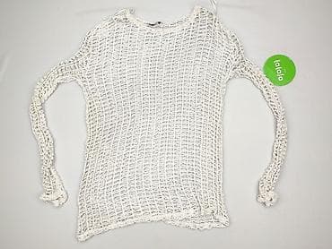 sweter w chmurki: Zara, Sweter damski, rozmiar L — 2