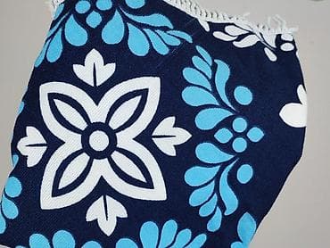 Дім і сад: Скатертина 150 x 150, колір - Синій, стан - Дуже гарний — 5