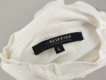 Ubrania damskie: Reserved, T-shirt damski, rozmiar L — 5